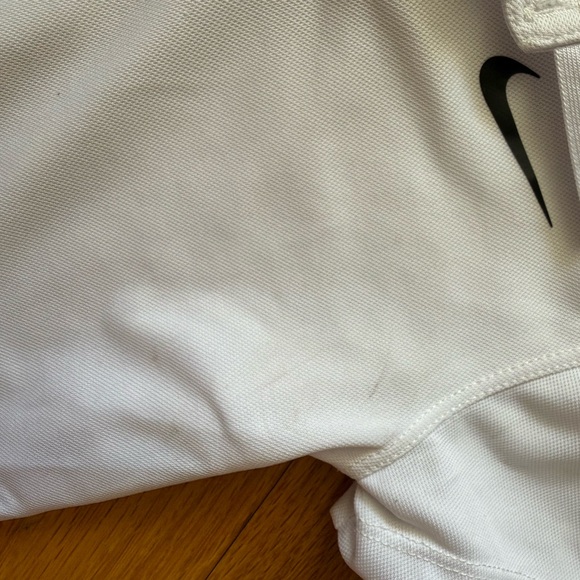 Nike Kids Gray and White Tee Set with Black Shorts - Picture 2 of 3